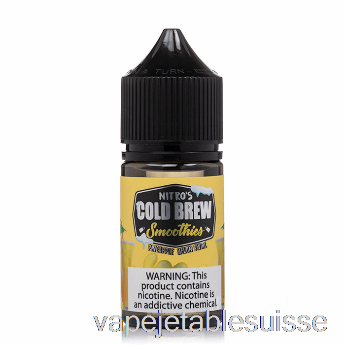 Vape Suisse Ananas Melon - Sels D'infusion Froide Nitros - 30ml 45mg